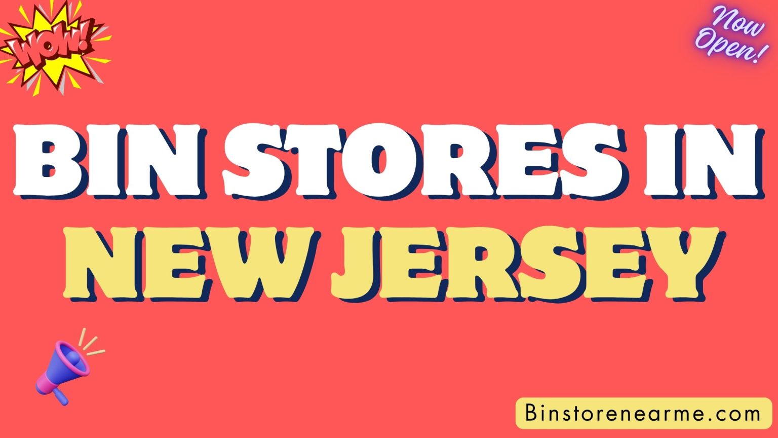 Bin stores in New Jersey