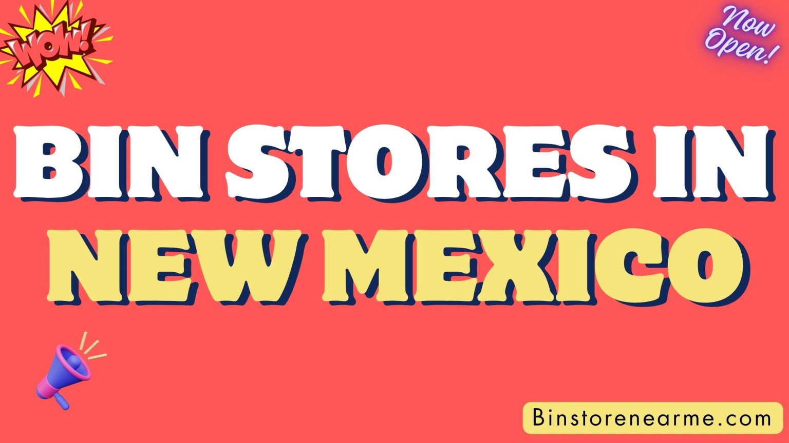 Bin stores in New Mexico