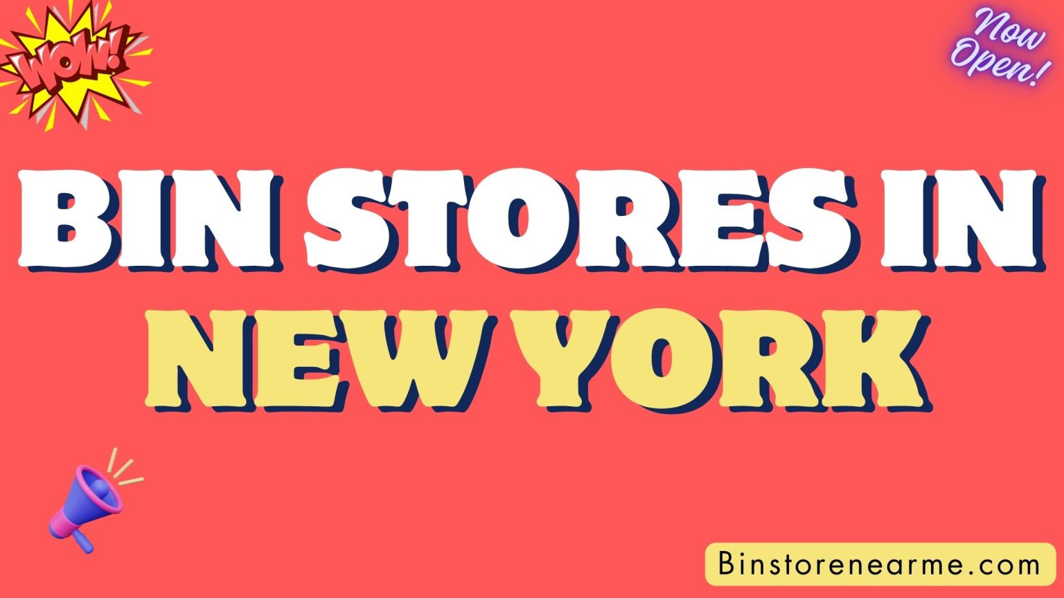 Bin stores in New York