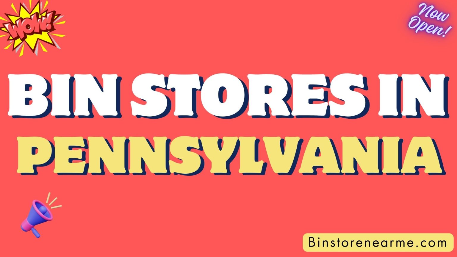 Bin stores in Pennsylvania