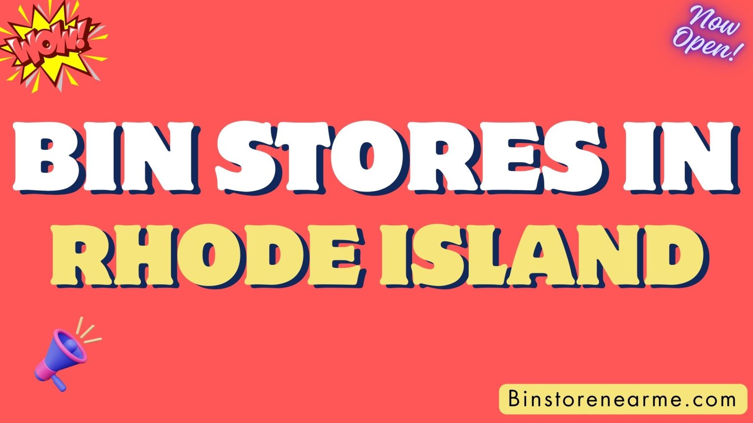 Bin stores in Rhode Island